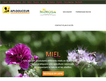 Tablet Screenshot of api-douceur.com